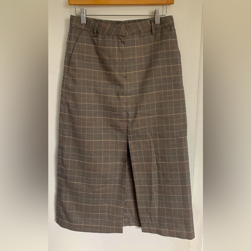 OAK + FORT midi skirt